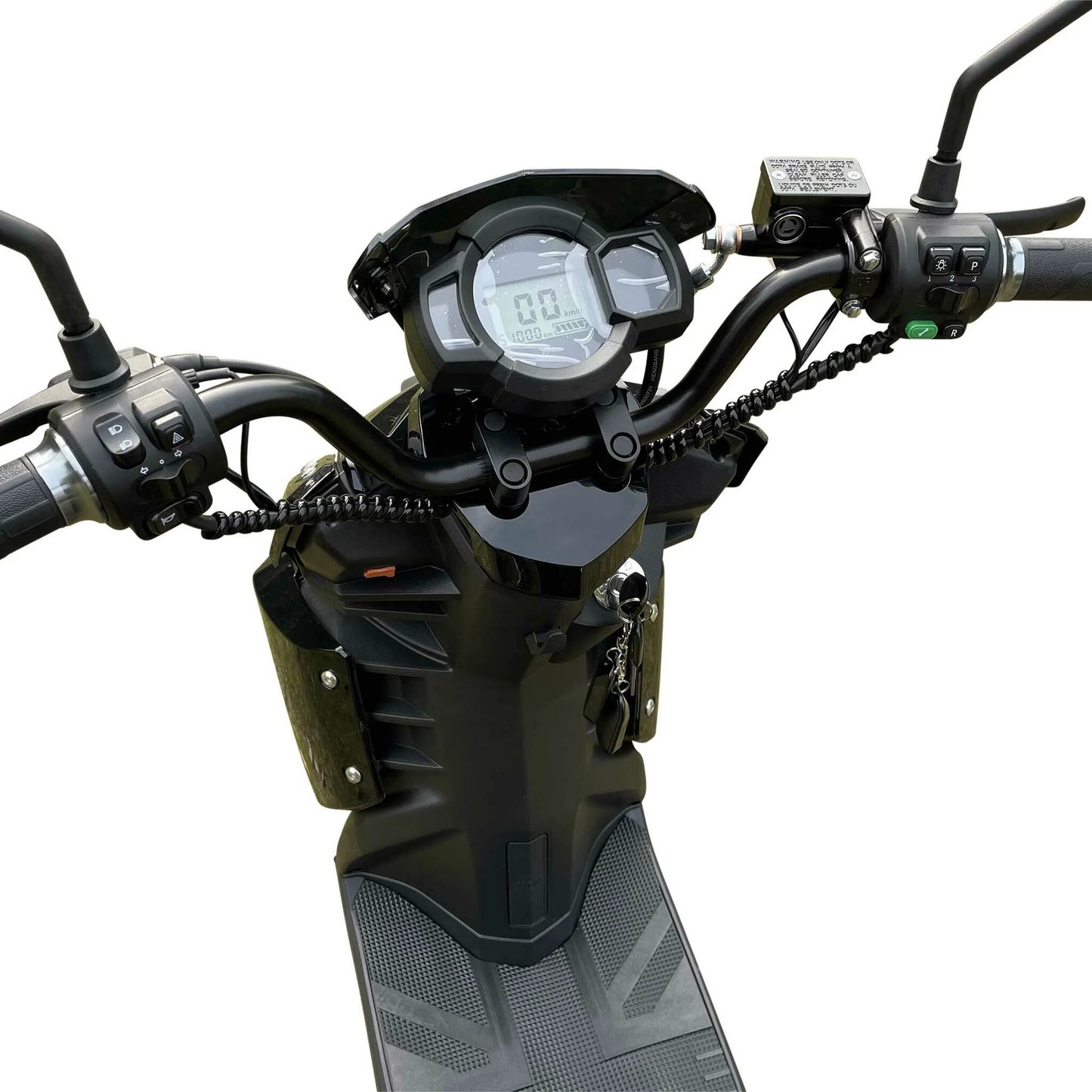 Swoop Elegante E-Scooter Elektroroller Schwarz 1000W