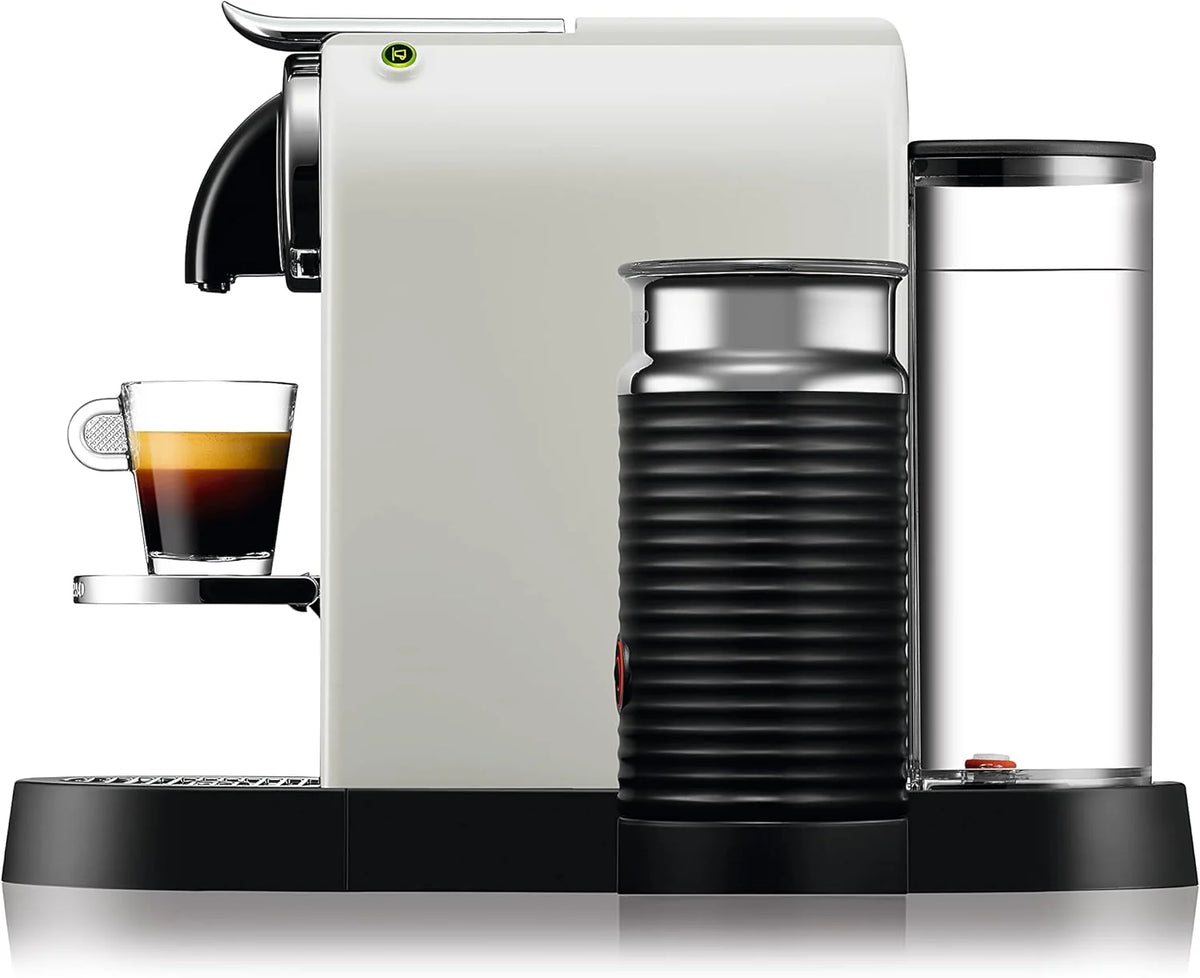 DeLonghi Nespresso Citiz EN267.WAE Cafetera con cápsulas, sistema de extracción especial, 1710 W, 1 L, plástico, Blanco