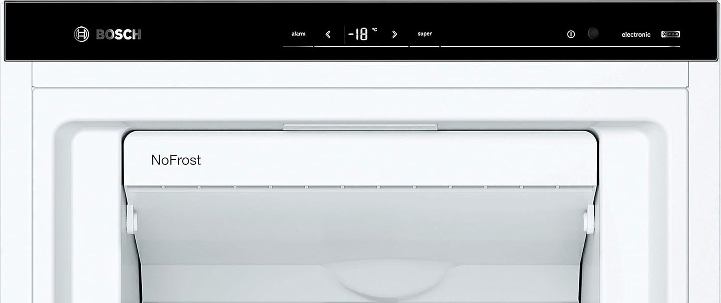 Bosch GIV11ADC0 Serie 6 Einbau-Gefrierschrank, 95 kWh, Jahr, 70 l, LowFrost, FreshSense, 72 x 56