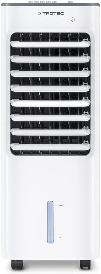 TROTEC PAE 21 Aircooler, mobiles 3 in 1 Klimagerät, Luftkühler, Lufterfrischer, Ventilator (3 Gebläsestufen, leise, Swing-Funktion)