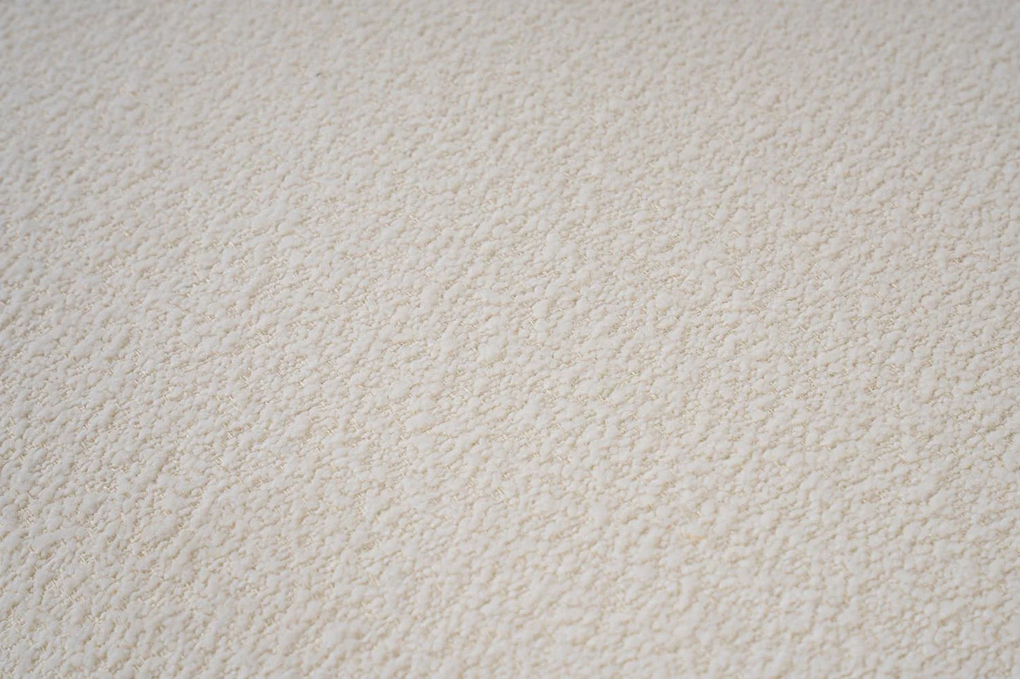 Bubble Beige L1 Ecksofa - Weiss