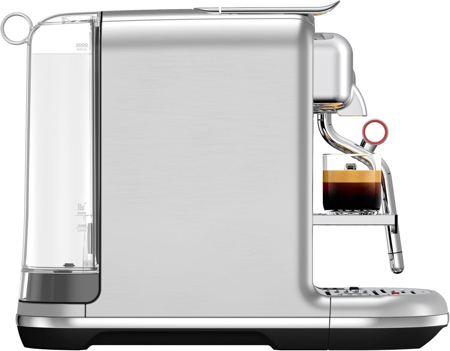Nespresso Creatista Pro Kaffeemaschine von Sage, Edelstahl, Brushed Stainles Steel