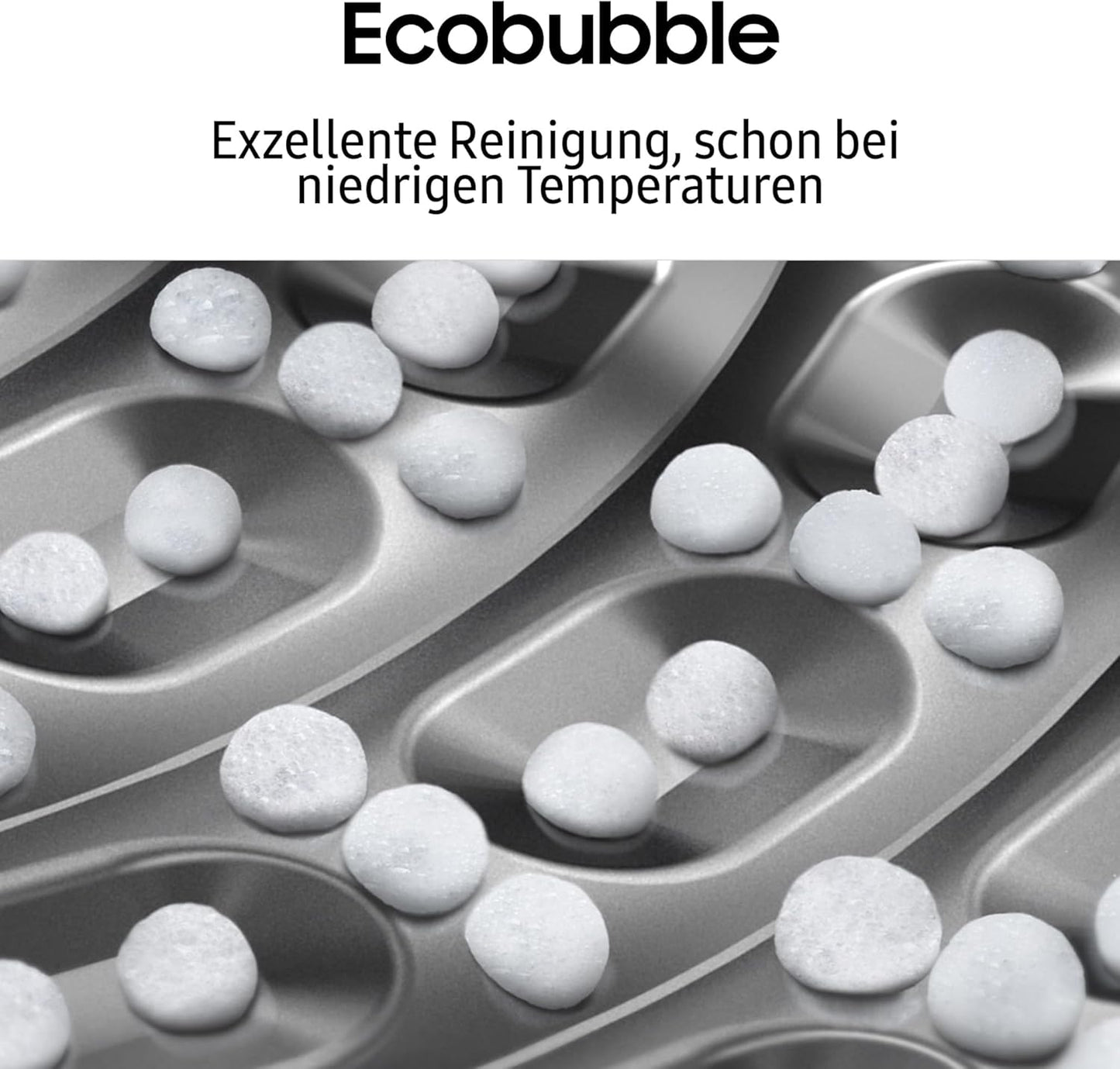 Waschmaschine, 9 kg, 1.400 U/min, EEK: A, Mikroplastik-Programm, Ecobubble, 14 Programme, WiFi SmartControl, Schwarz, WW90CGC04AABEG
