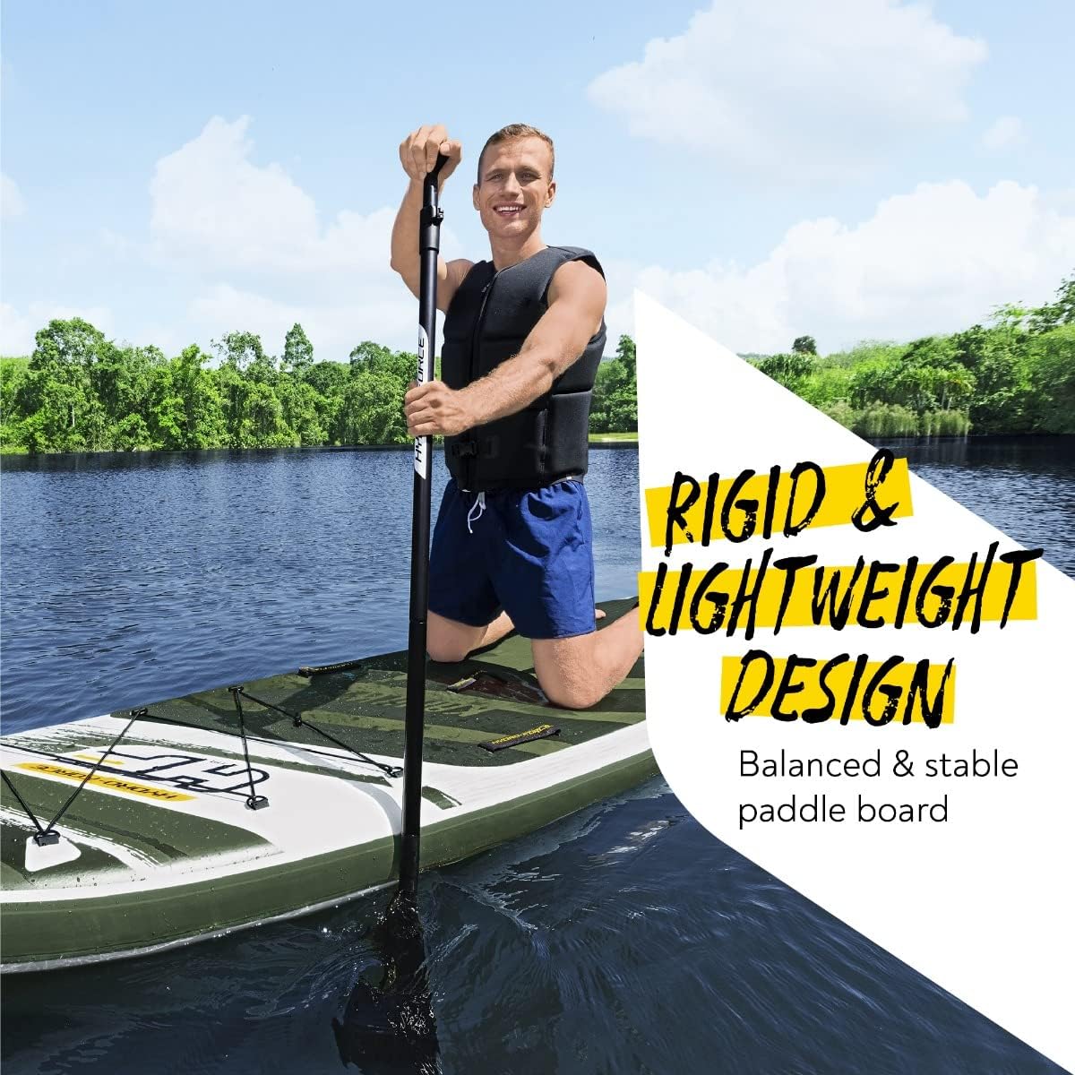 Hydro-Force SUP, aufblasbares Stand Up Paddle Board, komplettes Set, mehrere Stile, Größen, 2,4 m, 3,4 m, 3,8 m, 3,8 m, 3,8 m, 3,8 m