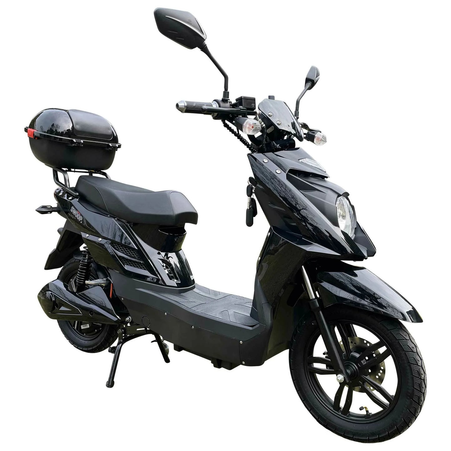 Swoop Elegante E-Scooter Elektroroller Schwarz 1000W