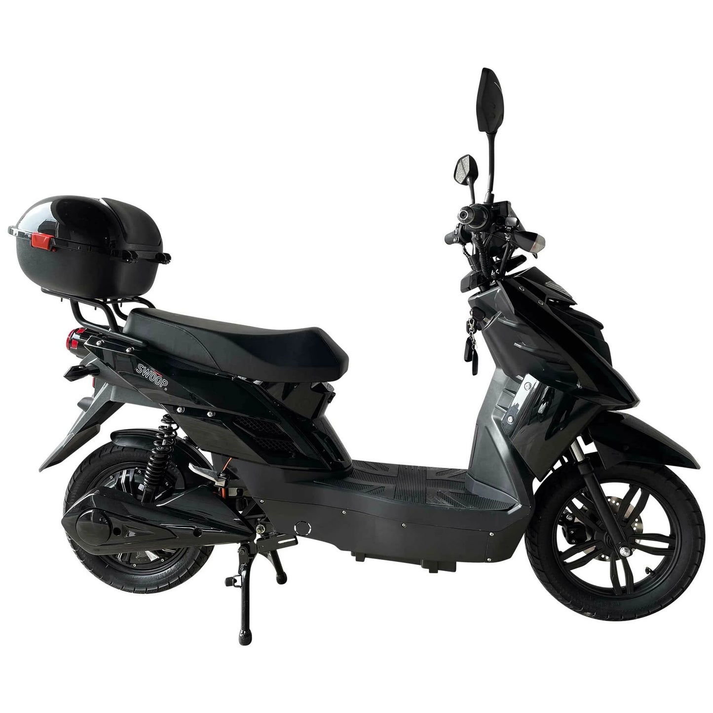 Swoop Elegante E-Scooter Elektroroller Schwarz 1000W
