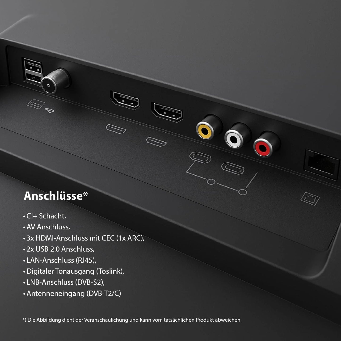 DYON ULTIMAX 40F-TI - 40 Zoll (100 cm) Full-HD Smart TV mit Tizen OS, Triple Tuner (DVB-C/-S2/-T2), Smart & Gaming Hub, Prime Video, Netflix, Disney+ [2025]