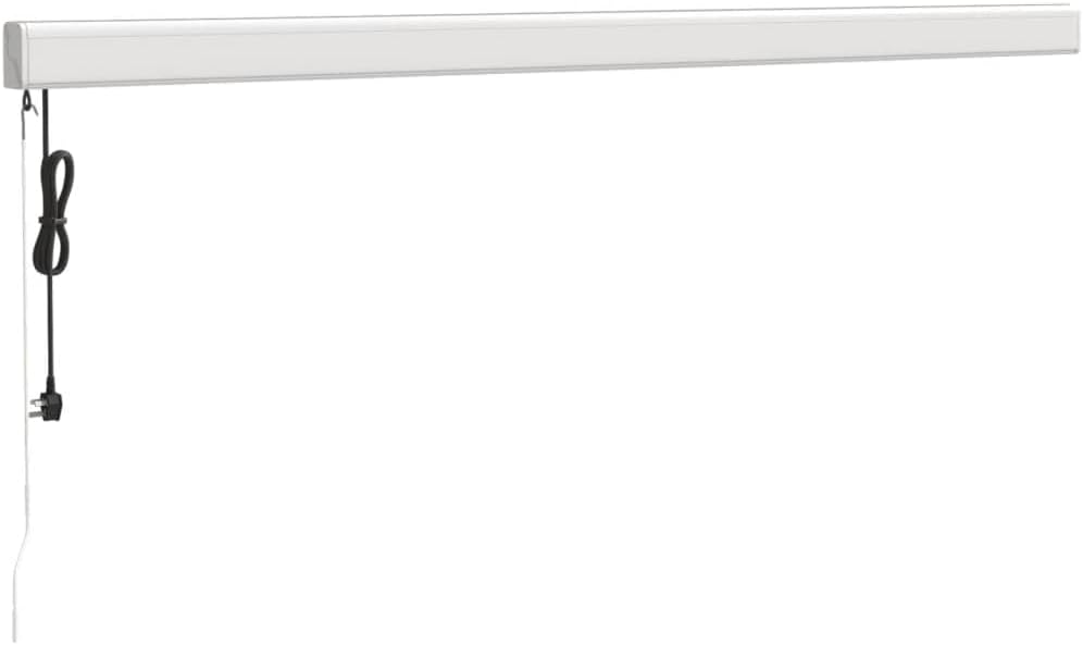 Toldo Articulado Eléctrico con Mando a Distancia, Toldo Retráctil 4x3 m, Toldo Exterior Enrollable, Toldo con Abrazadera, Toldo Motorizado Incluye Soporte de Pared, Crema