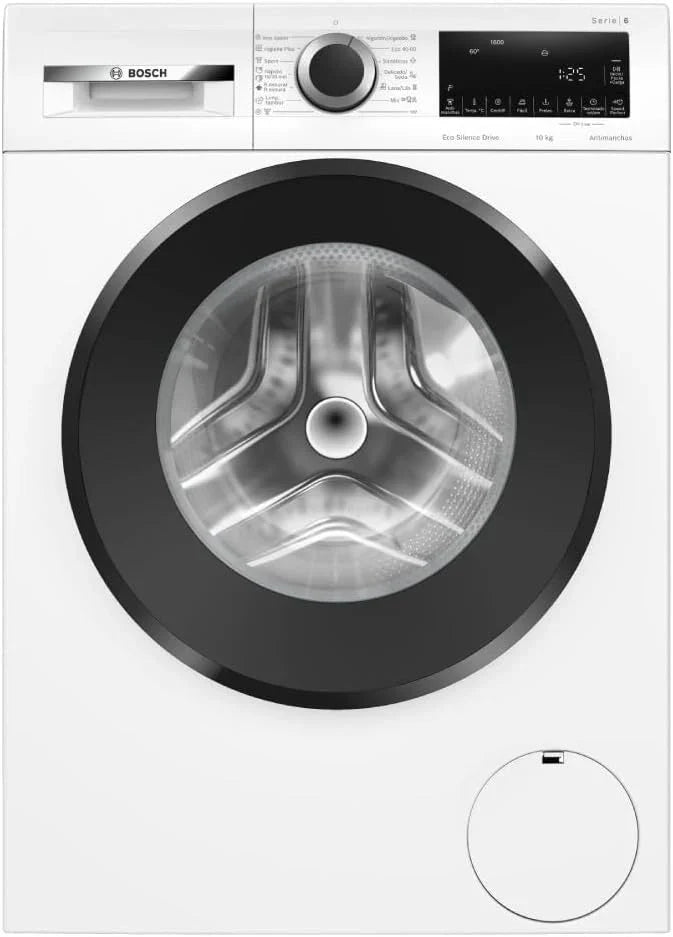 Bosch - Washing machine front load, 10 kg, Iron Assist, Pause + Load, Anti-Stain, White, WGG254Z5ES, 10 kg, Front loading washing machine, Manual dosing