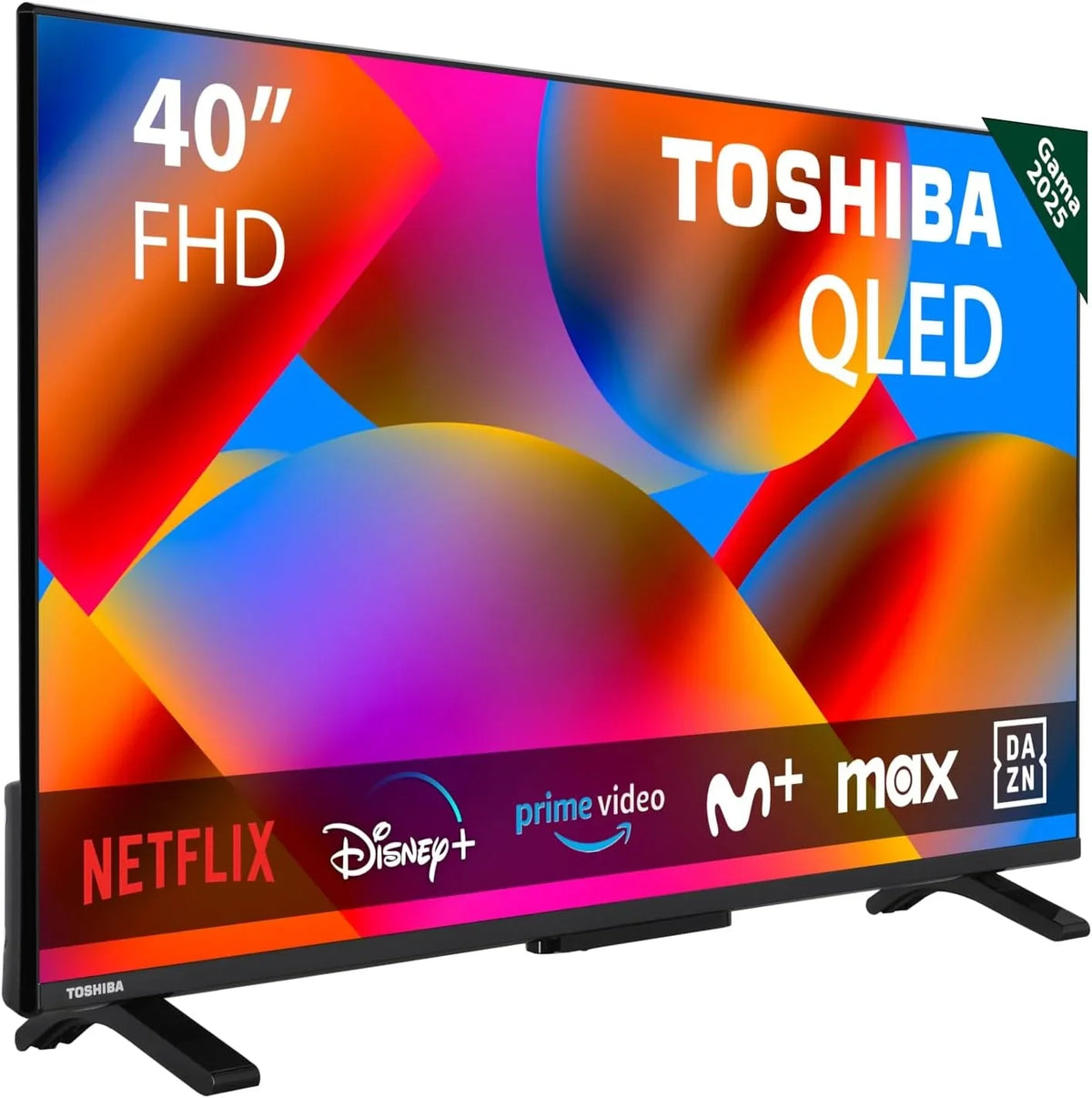 Toshiba 40LV3563DG 40" Full HD (1920 x 1080) HDR Smart TV with Central Stand, Compatible with Alexa, WiFi