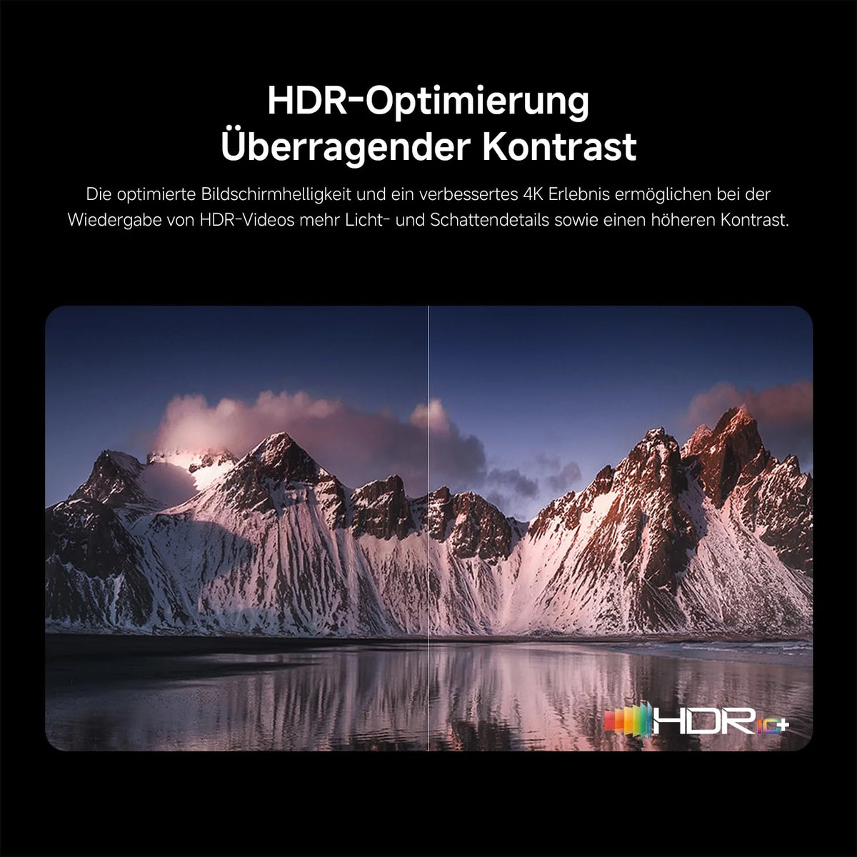 XIAOMI A Pro, 55" (140 cm), 4K UHD QLED, Smart TV, Google TV, Triple Tuner DVB-C/S/S2/T/T2, HDR10+, Game Boost 120Hz, MEMC, Sprachsteuerung mit, 2+8GB, Kompatibel mit Apple Airplay & Google Cast