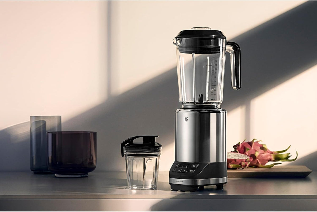 WMF Kult Pro Multifunktionsmixer Hochleistungsmixer, 30.000 U/min, Smoothie Maker, Standmixer, Ice-Crush Funktion, 4 Mixbehlter inkl. ToGo-Verschluss