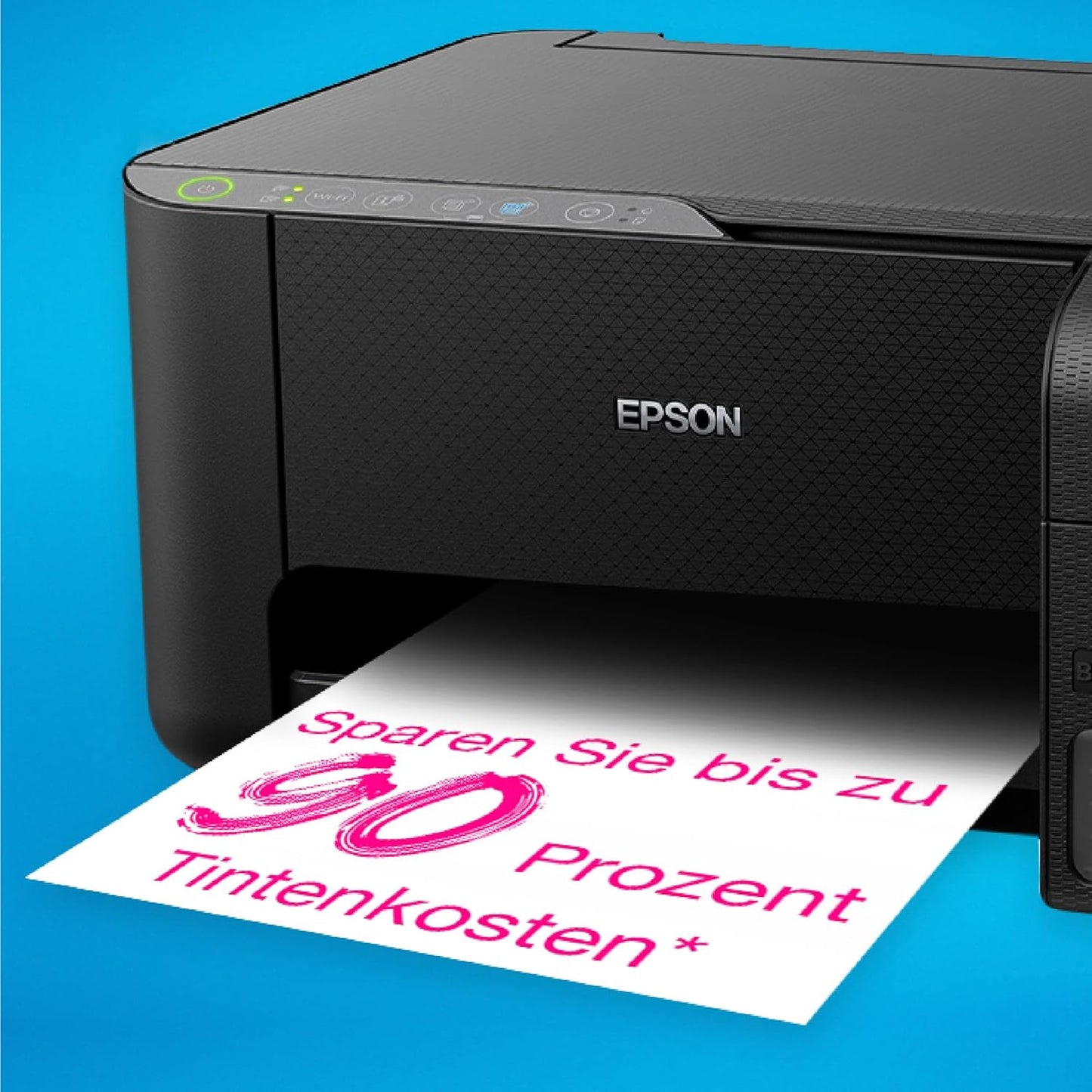 Epson EcoTank ET-2870 A4-Multifunktions-Wi-Fi-Tintentankdrucker, mit einem im Lieferumfang enthaltenen Vorrat an Tinten bis zu 3 Jahren