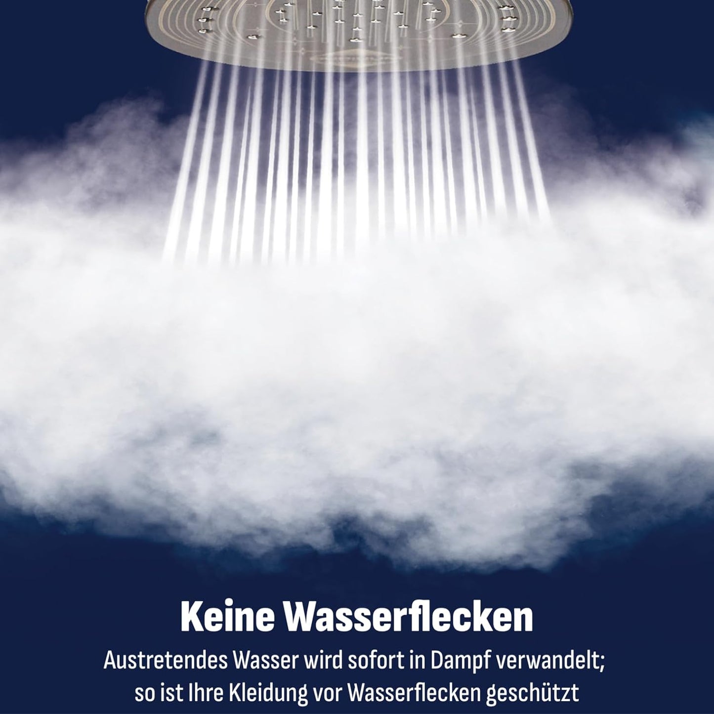 Tefal Dampfbügelstation Pro Express Ultimate, 7,7 Bar, 155 g/Min. Kontinuierlicher Dampf, 500 g/Min. Extra-Dampfstoß, 2600 Watt, Kalk-Kollektor, Bügeleisen Dampfstation, weiß/grau, GV9567