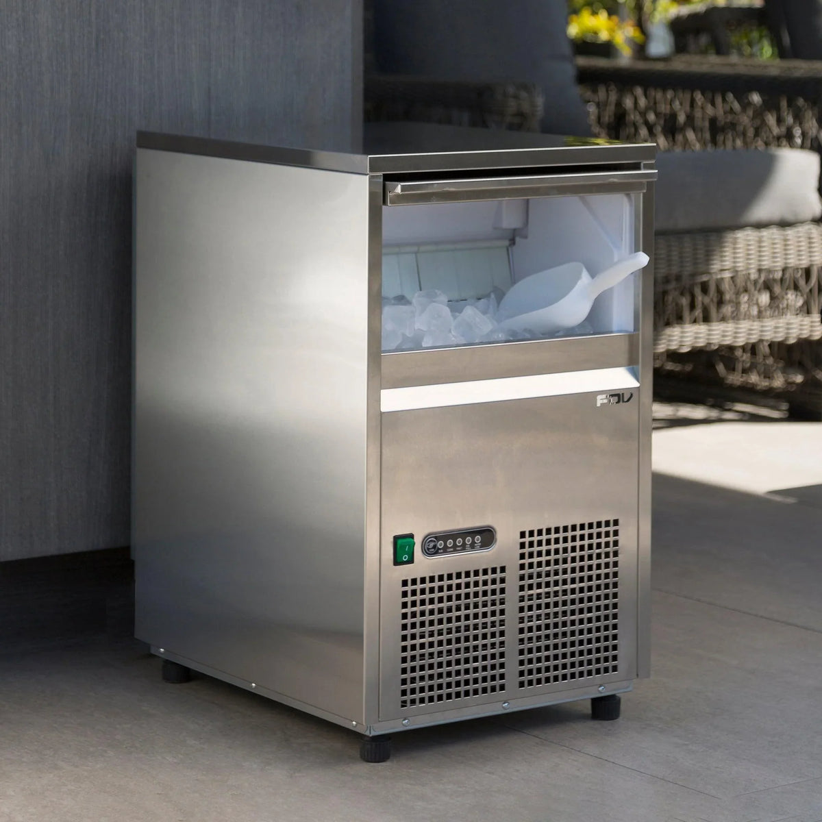 2025 Máquina de Hielo 22 kg al Día Icemaker FDV