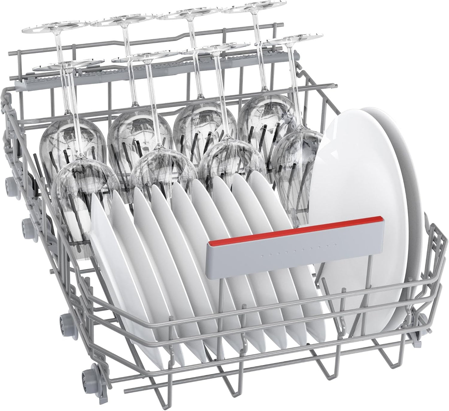 Bosch - Lavavajillas, 45 cm, Serie 4, Libre Instalación, Home Connect, Acero Inoxidable, SPS4HMI49E