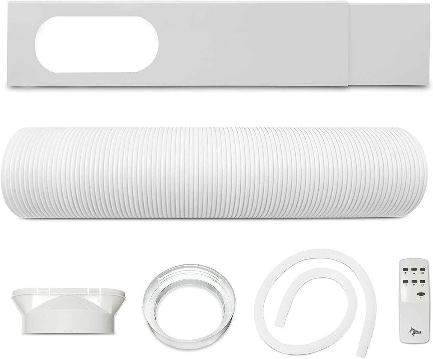 SUNTEC Mobiles Klimagerät Impuls 2.6 Eco R290 – Klimaanlage mobil und leise mit Abluftschlauch – Kühler & Entfeuchter für Räume bis 34 qm – Mobile Kühlung für Wohnung & Büro – 9.000 BTU | 2600 Watt