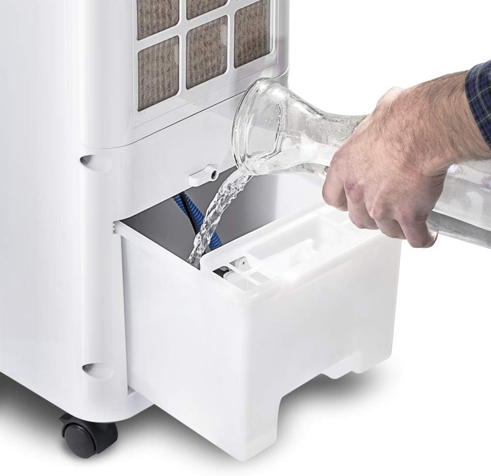 TROTEC PAE 21 Aircooler, mobiles 3 in 1 Klimagerät, Luftkühler, Lufterfrischer, Ventilator (3 Gebläsestufen, leise, Swing-Funktion)