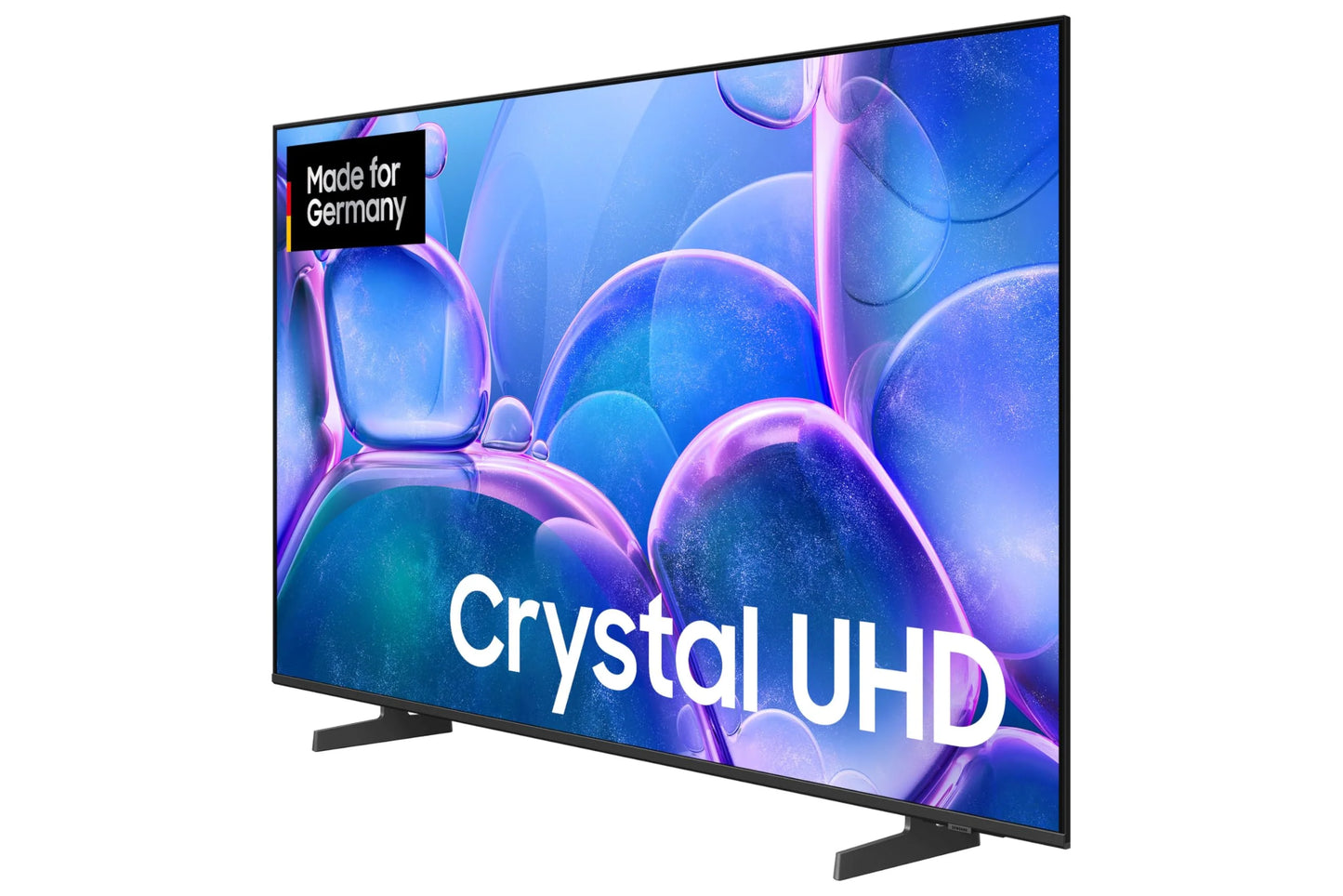 Samsung Crystal UHD 4K U7099F 55 Zoll (138 cm) LED Fernseher, Crystal Prozessor 4K, MetalStream Design, SmartThings, Knox Security, Gaming Hub, AI Upscaling, Kostenlose Inhalte, Smart AI TV