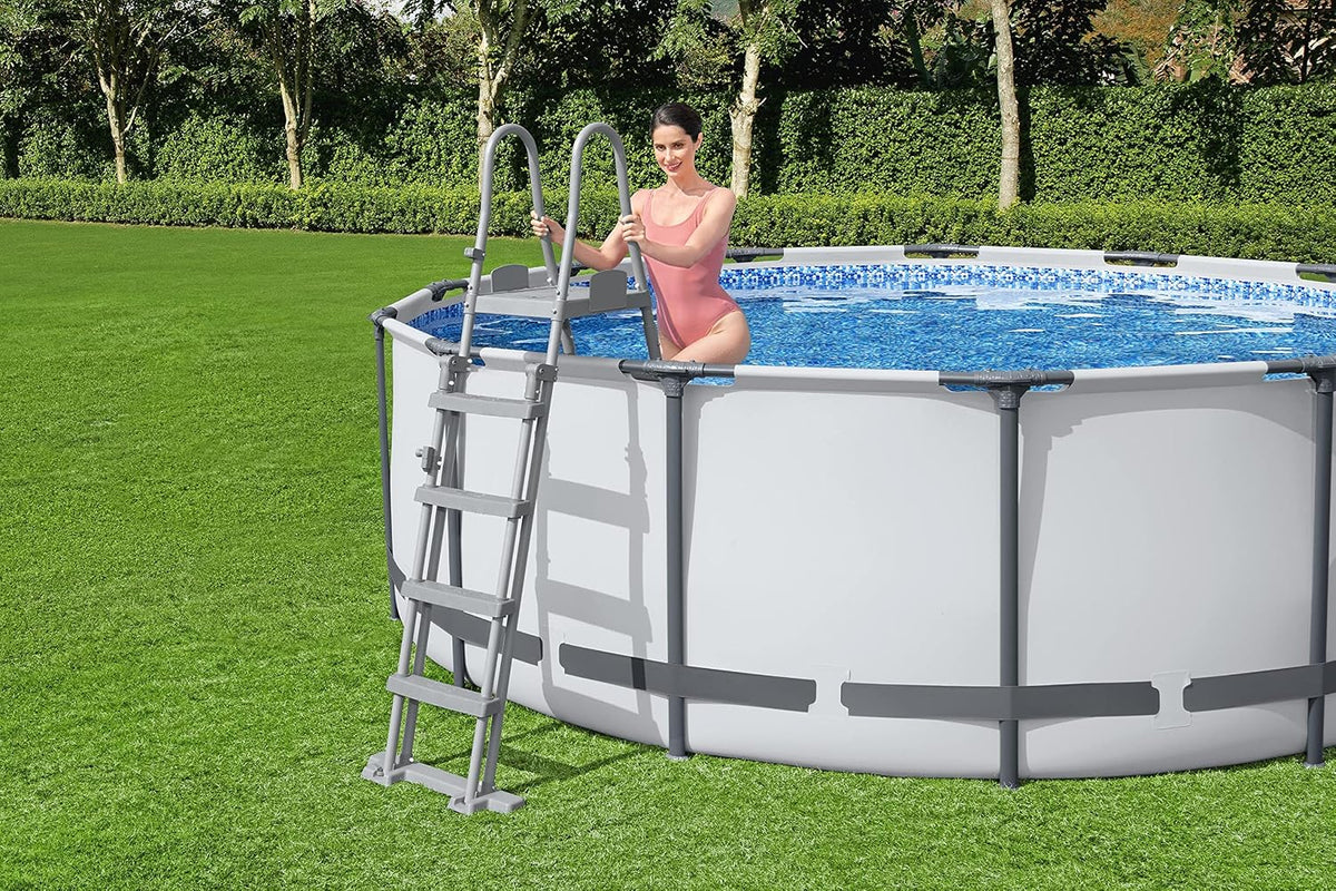 Bestway Escalera de seguridad para piscina Flowclear ™ 1,32 m