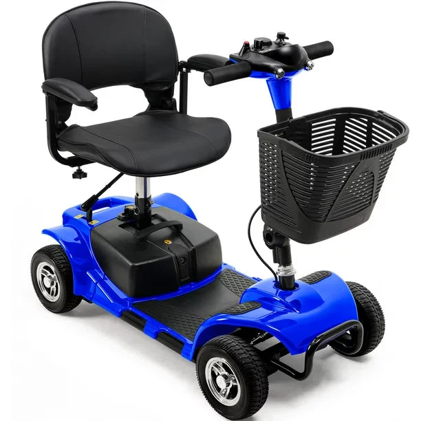 Scooter de Movilidad UltraLite de 4 Ruedas, Portátil y Ligero, Autonomía de 14 Millas, Modelo A898