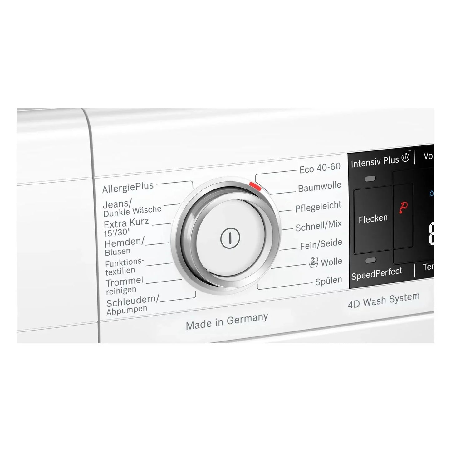 2025 Lavadora Bosch Serie 8 WAV28M93 de carga frontal 9 kg, 1400 rpm, Aluminio, Blanco